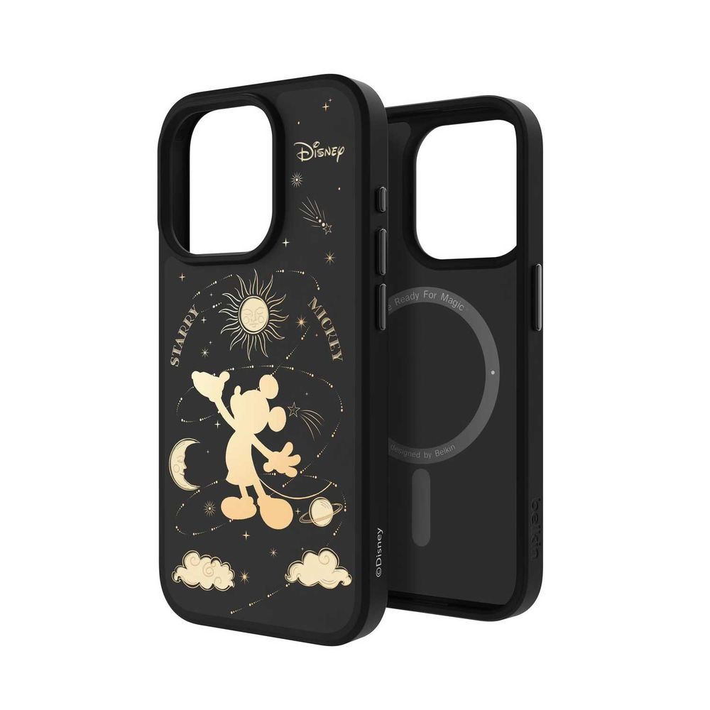 Belkin iPhone 15 Pro磁吸抗菌保護殼-迪士尼系列(璀璨米奇)_T