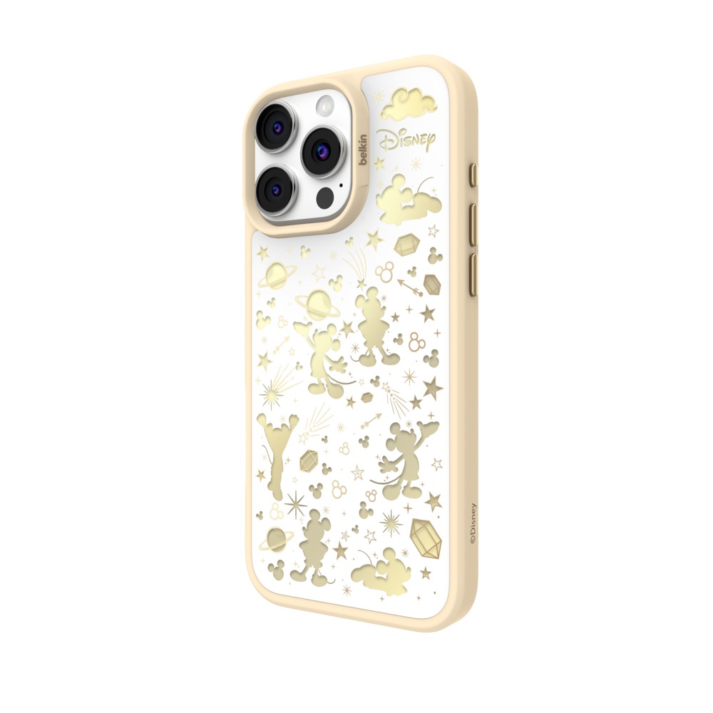 Belkin iPhone 16 Pro Max 磁吸抗菌保護殼-迪士尼系列(璀璨米奇白)_鴻海嘉年華
