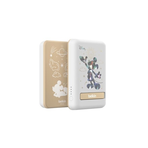 [BPD004qcAD-DY] Belkin 磁吸行動電源5000mAh-迪士尼系列(璀璨米奇)_T